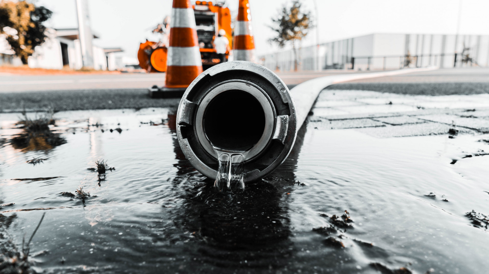septic drain field installation