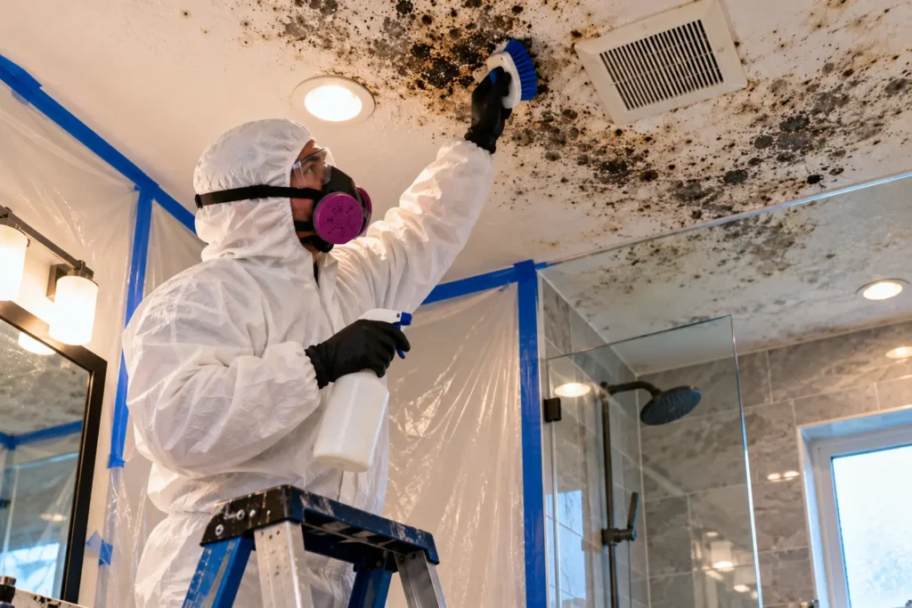Bathroom Ceiling Mold Removal Winnipeg