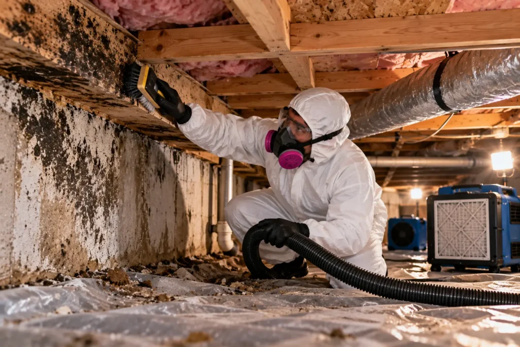crawlspace mold remediation winnipeg